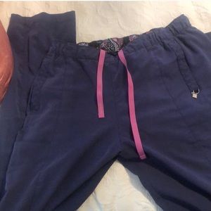 Vera Bradley Navy Halo Scrubs